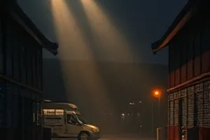 南山夜话封面，山村夜校里亮着的灯